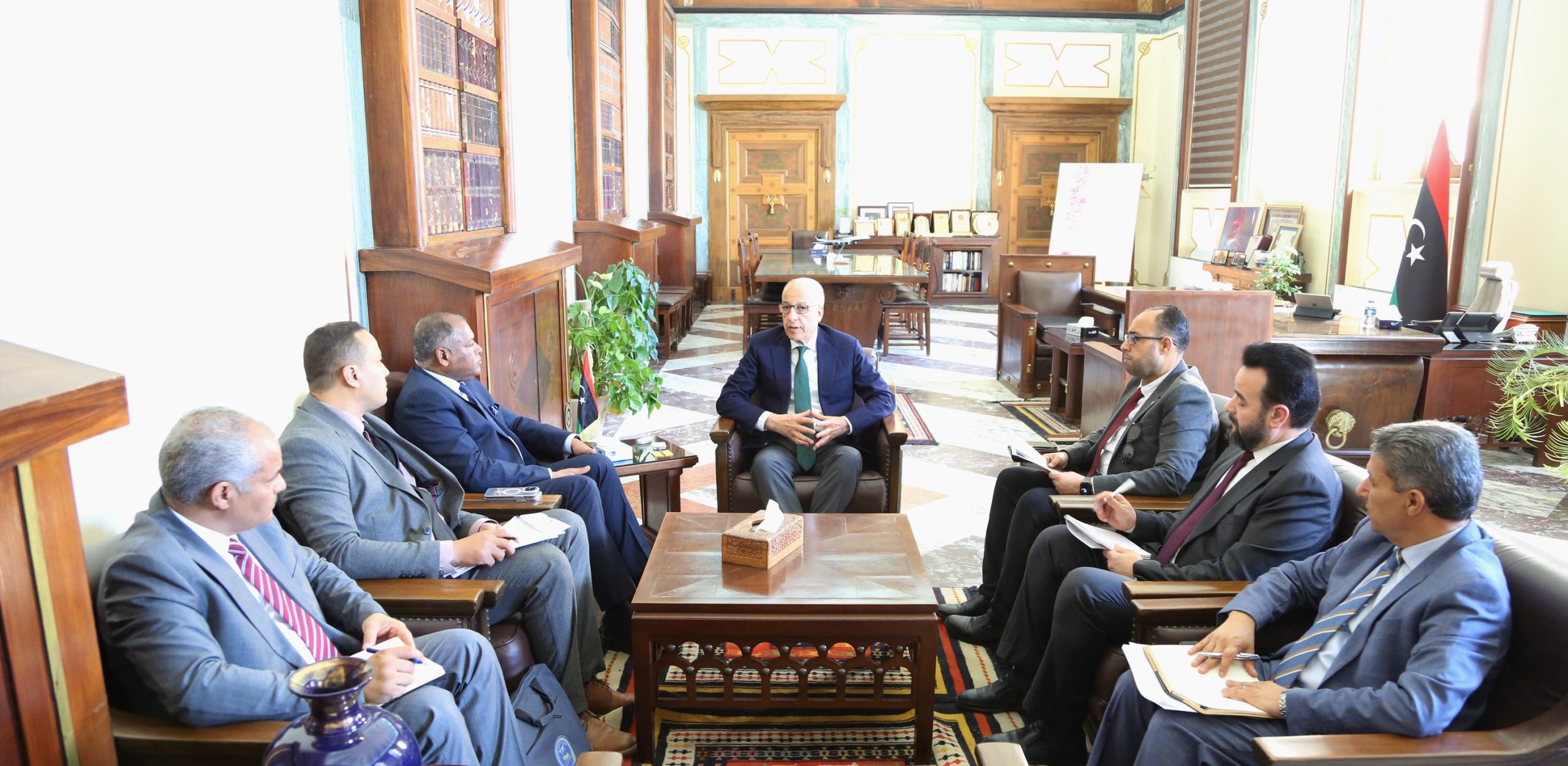 Central Bank of Libya strengthening its collaboration with Ministry of Finance