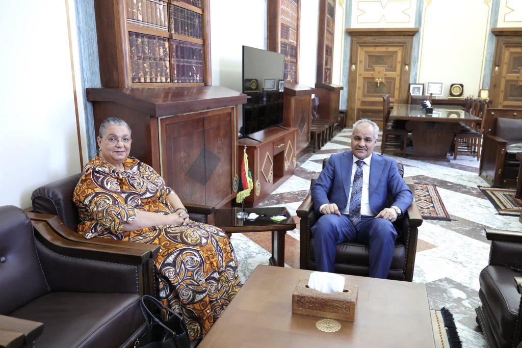 Governor of the Central Bank of Libya meets with the Special ...