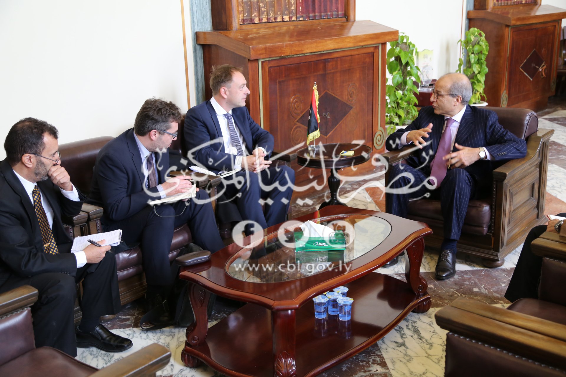 المحافظ مع سفير ألمانيا