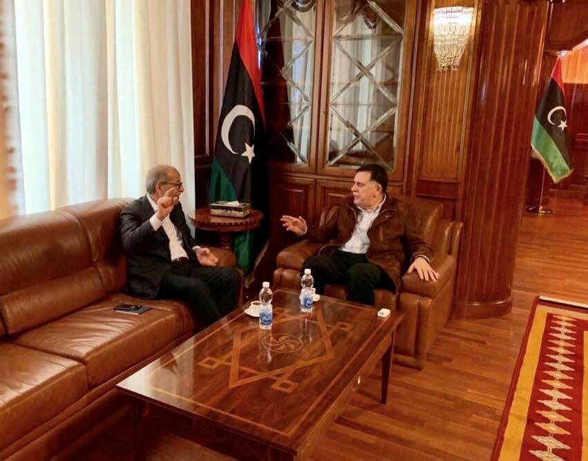 مع السراج